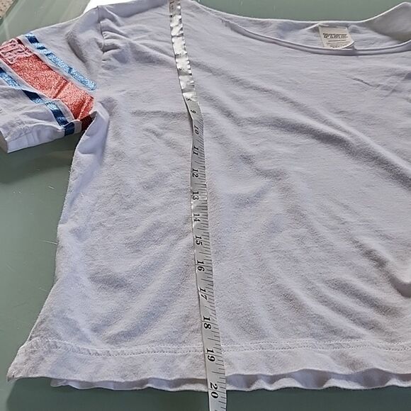 PINK Patriotic Cropped Top - Picture 9 of 10